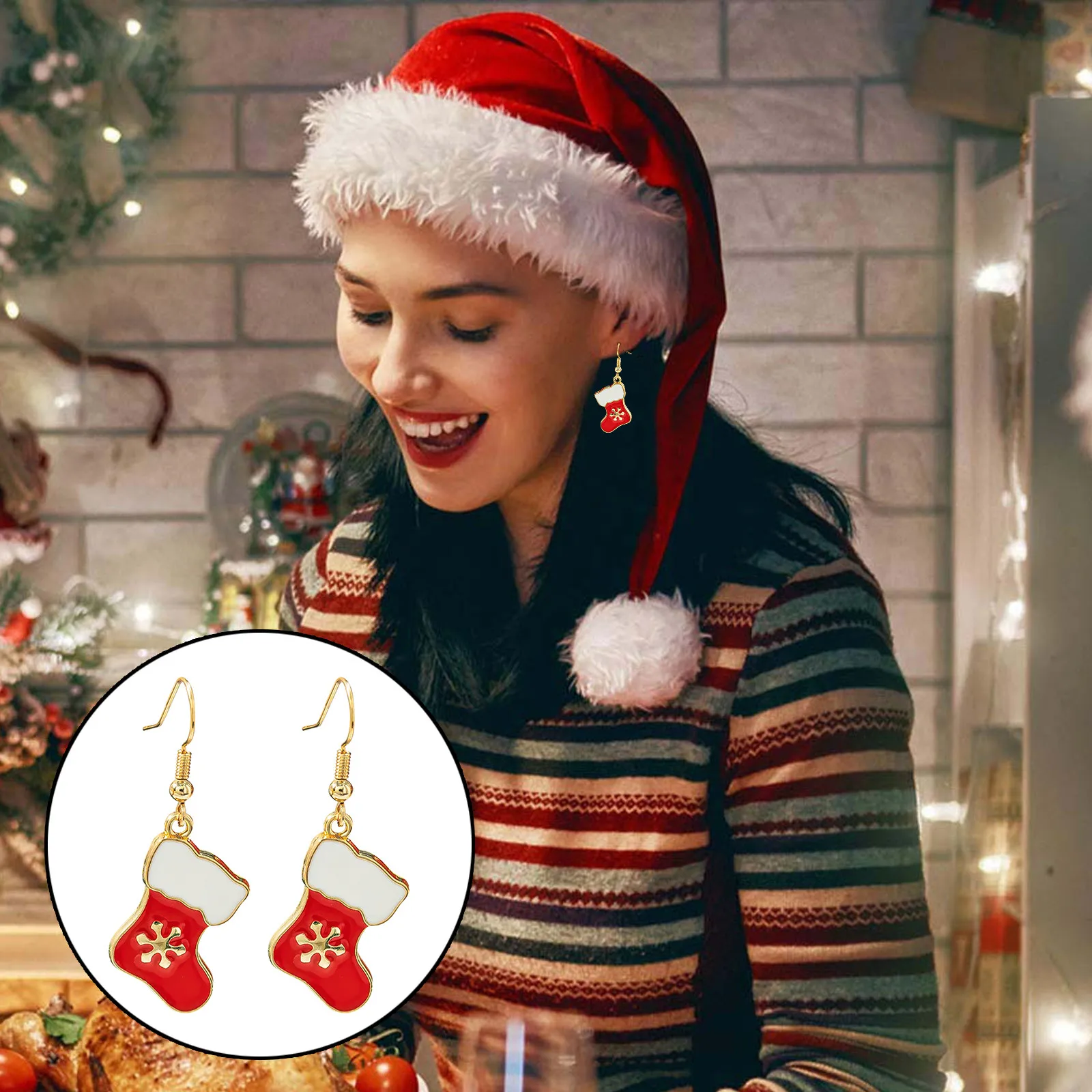 Новинка 2021, рождественские серьги с кристаллами, ювелирные изделия в виде снеговика, серьги-капли в виде рождественской елки для женщин, акс...
Новинка 2021, рождественские серьги с кристаллами, ювелирные изделия в виде снеговика, серьги-капли в виде рождественской елки для женщин, акс...