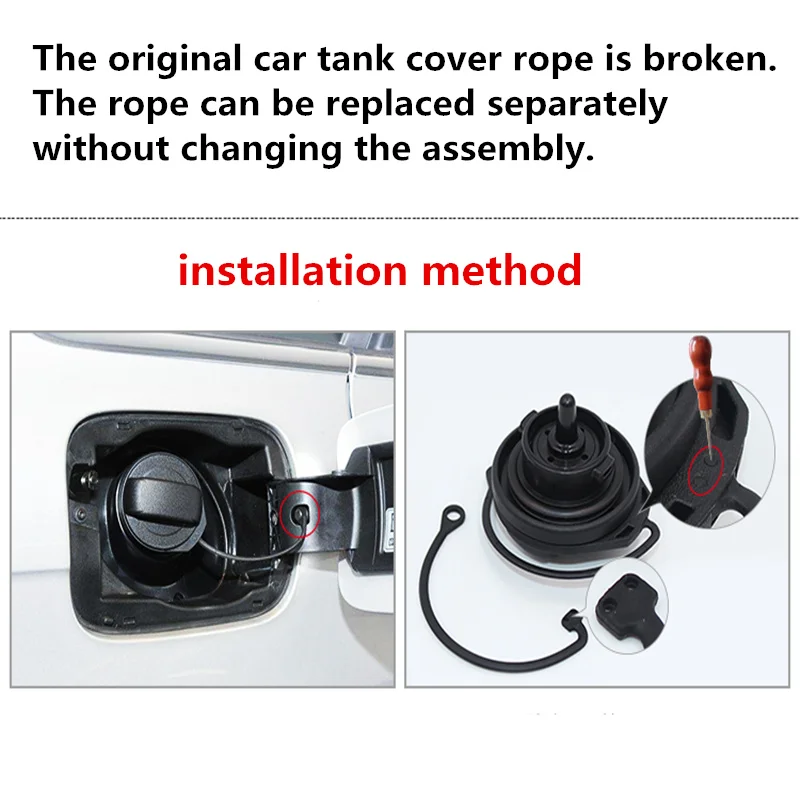 READXT Car Fuel Tank Cover Cable Gas Oil Tank Cap Anti lost Sling For VW Polo Jetta Golf 4 MK4 6 MK6 A2 A5 A4 A6 C6 Q5 A3 A8 Q7
READXT Car Fuel Tank Cover Cable Gas Oil Tank Cap Anti lost Sling For VW Polo Jetta Golf 4 MK4 6 MK6 A2 A5 A4 A6 C6 Q5 A3 A8 Q7