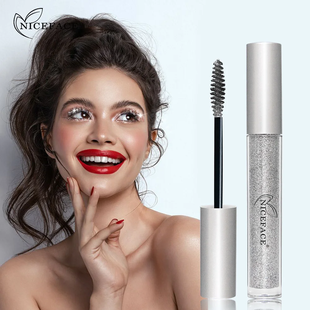 1Pcs Diamond Glitter Mascara Waterproof Quick Dry Water Drop Makeup Long Lasting Curling Thick Shiny Eyelash Mascara Cosmetic
1Pcs Diamond Glitter Mascara Waterproof Quick Dry Water Drop Makeup Long Lasting Curling Thick Shiny Eyelash Mascara Cosmetic