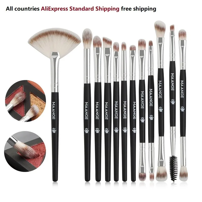 12pcs MAANGE Makeup Brushes Set Foundation Blush Blending Eye Shadow Lip Cosmetic Beauty Make Up Brush Tool Kit Maquiagem
12pcs MAANGE Makeup Brushes Set Foundation Blush Blending Eye Shadow Lip Cosmetic Beauty Make Up Brush Tool Kit Maquiagem