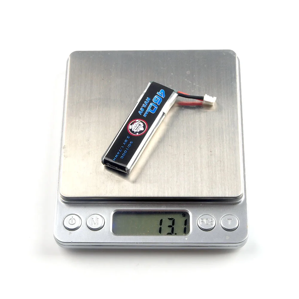 5X Eachine 3.8V 460mAh 50C/100C 1S Lipo Battery 60*18*7mm OH2.0 Output for Novice-II FPV Racing Drone
5X Eachine 3.8V 460mAh 50C/100C 1S Lipo Battery 60*18*7mm OH2.0 Output for Novice-II FPV Racing Drone