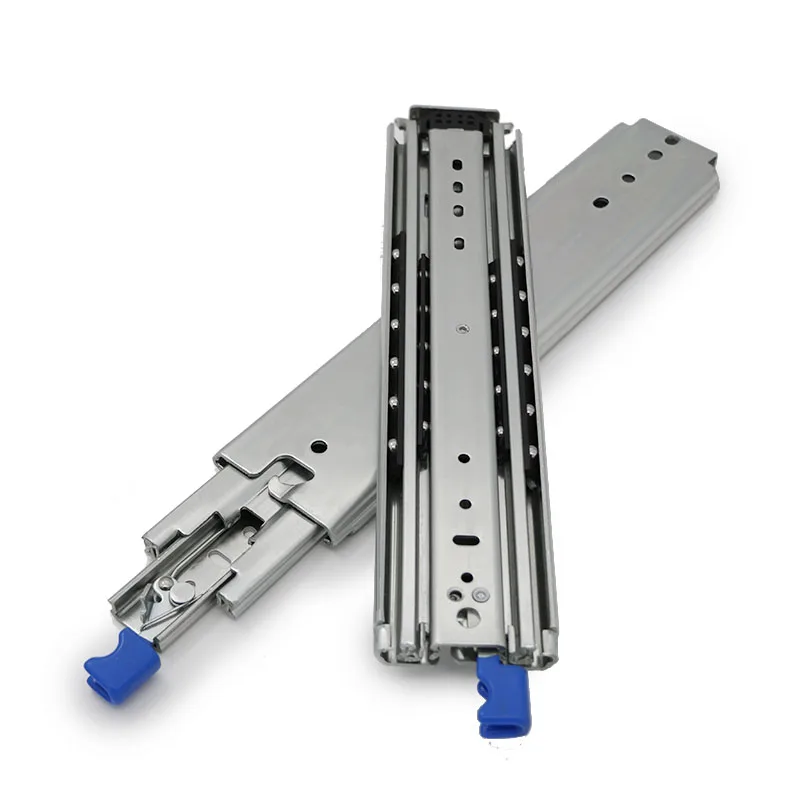 WANSBO Industrial Heavy Duty Drawer Slides 3-Fold Full Extension, Ball Bearing, 3" Widening, Side Mount, 1-Pair
WANSBO Industrial Heavy Duty Drawer Slides 3-Fold Full Extension, Ball Bearing, 3" Widening, Side Mount, 1-Pair