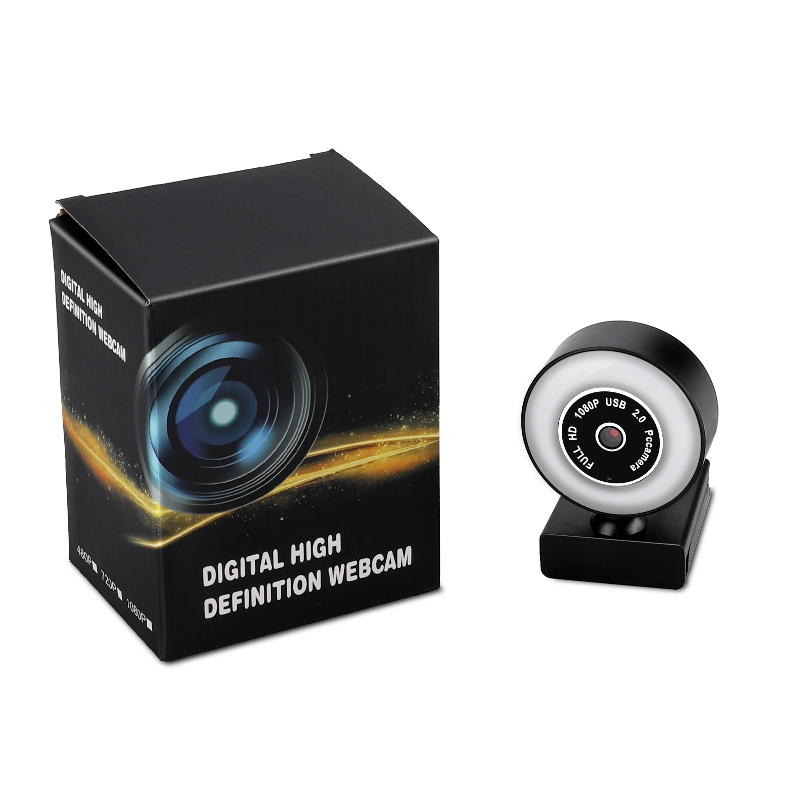 HD 1080P Webcam Computer PC Web Camera With Microphone For Live Broadcast Video Calling Conference Workcamara Fill Light Web Cam
HD 1080P Webcam Computer PC Web Camera With Microphone For Live Broadcast Video Calling Conference Workcamara Fill Light Web Cam