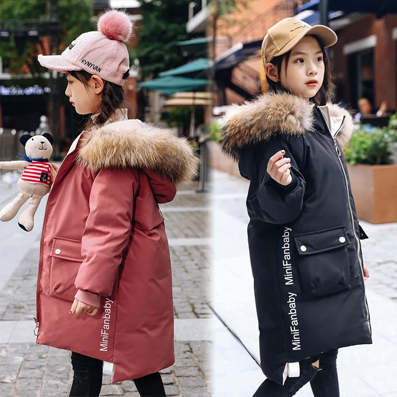 Winter Warm Children Down jacket For Girls Clothes Natural Real Fur Collar Kids Outwear White Duck Down Girls Jacket Coat TZ226
Winter Warm Children Down jacket For Girls Clothes Natural Real Fur Collar Kids Outwear White Duck Down Girls Jacket Coat TZ226