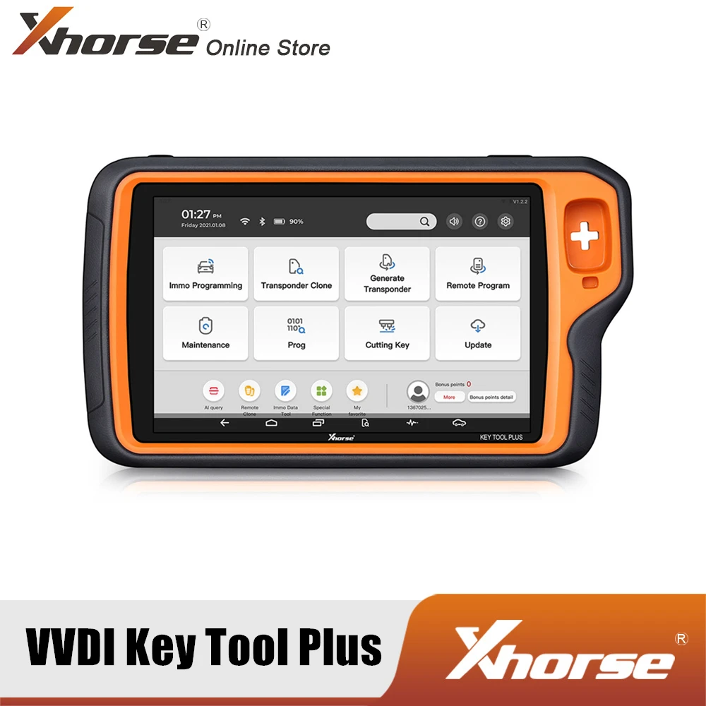 Xhorse VVDI Key Tool Plus Pad Full Configuration All-in-one Security Solution Advanced Version
Xhorse VVDI Key Tool Plus Pad Full Configuration All-in-one Security Solution Advanced Version