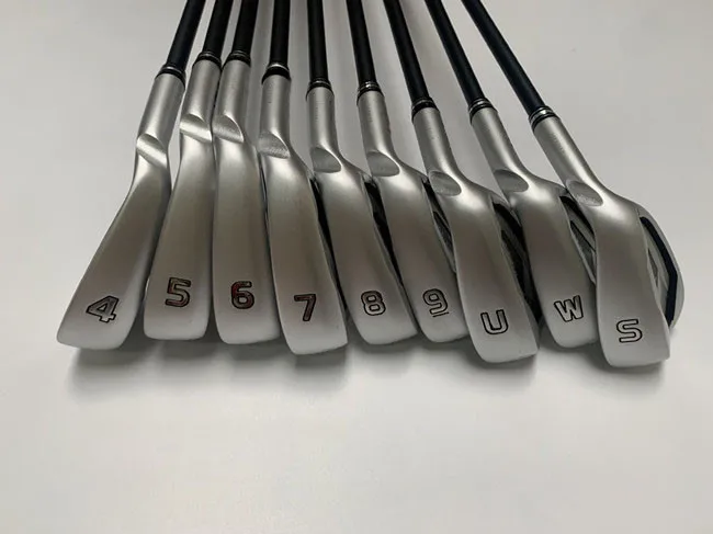 

9PCS Golf Clubs 425 Iron Set 425 Golf Irons 425 Golf Clubs 4-9SUW R/S/SR Flex Graphite/Steel Shaft With Head Cover