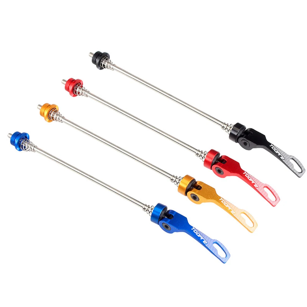 

145/185mm Bicycle Wheel Hub Skewers Front Rear Quick Release Axis Skewers Bike Clip Lever Cycling Accessories High Strength