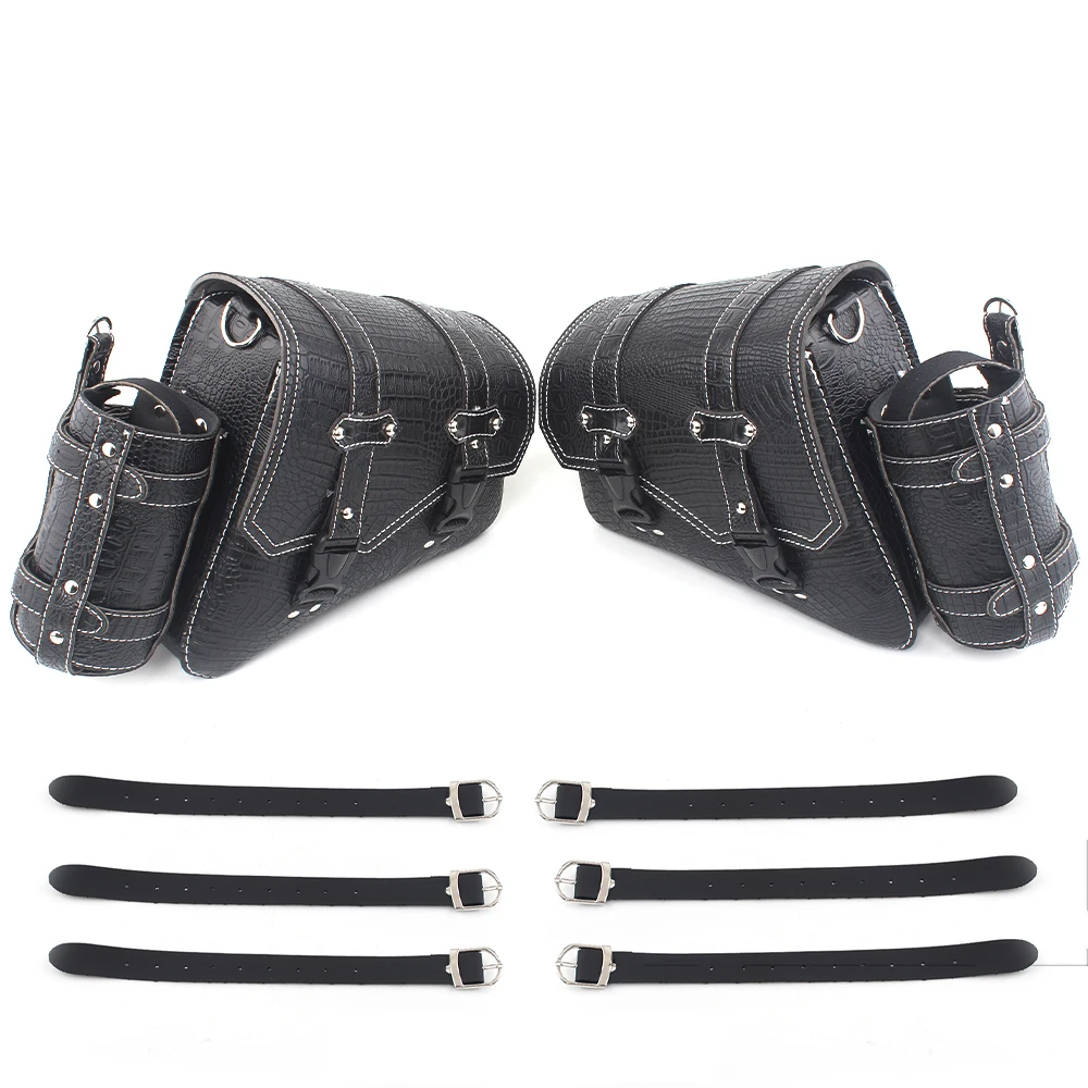 New Motorcycle Saddlebag Model Side PU Leather Luggage Saddle bag Storage Tool Pouch For Honda For Harley Sportster XL883 1200
New Motorcycle Saddlebag Model Side PU Leather Luggage Saddle bag Storage Tool Pouch For Honda For Harley Sportster XL883 1200