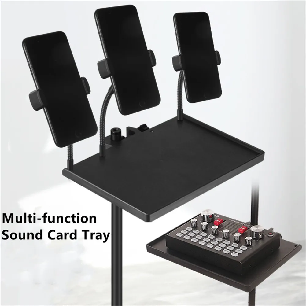 Microphone Plastic Stand Sound Card Tray Bracket Guitar Performance Live Phone Holder Clip Threaded Clamp Clip Tripod Bracket
Microphone Plastic Stand Sound Card Tray Bracket Guitar Performance Live Phone Holder Clip Threaded Clamp Clip Tripod Bracket
