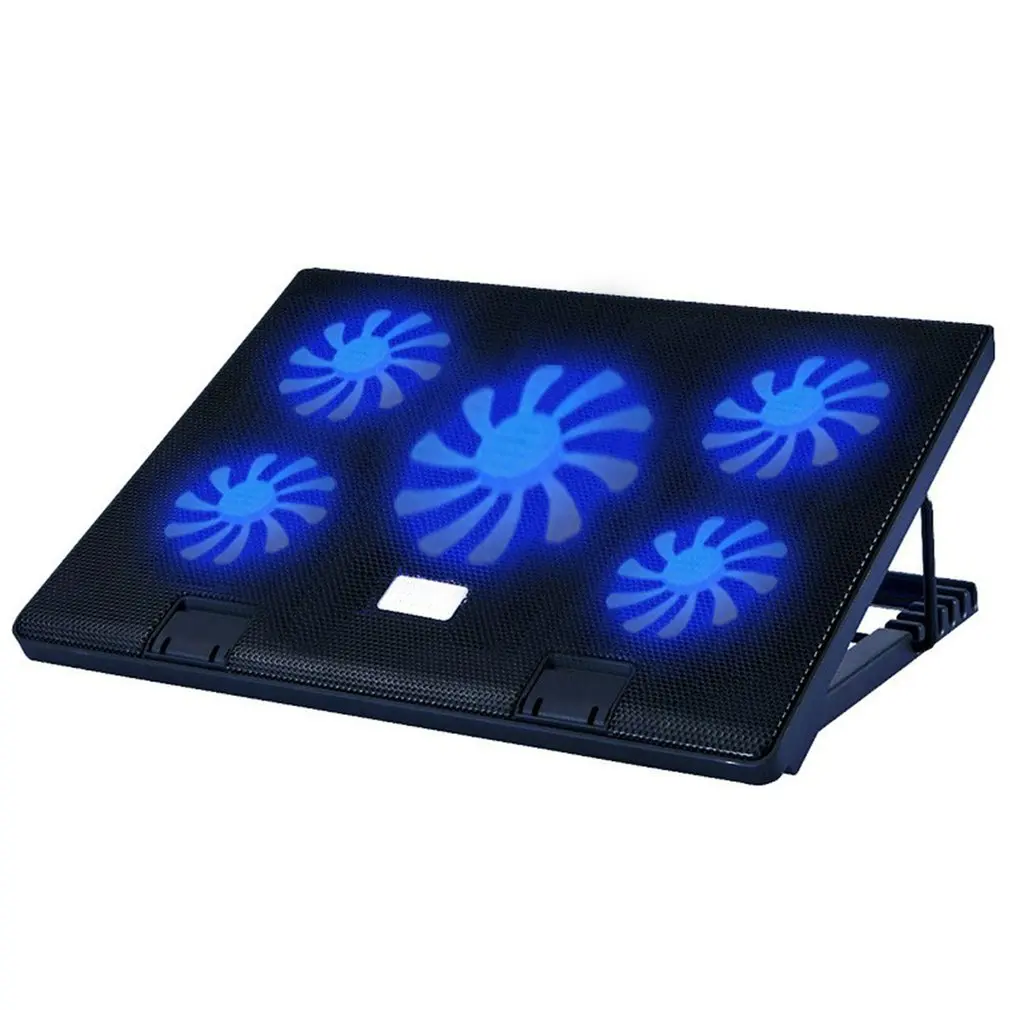 Gaming Laptop Cooler Universal 5 Fans USB Port Laptop Cooling Pad Notebook Stand For Laptop Gaming Cool Stand
Gaming Laptop Cooler Universal 5 Fans USB Port Laptop Cooling Pad Notebook Stand For Laptop Gaming Cool Stand