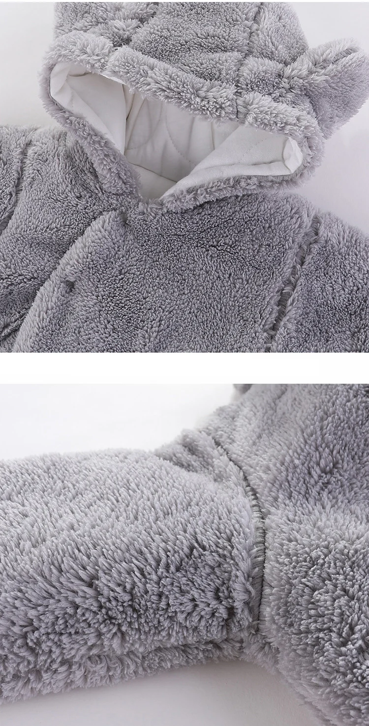 Baby Girls Clothes Autumn Winter Wool Baby Romper Hooded Newborn Baby Jumpsuit For Boys Unisex Baby Clothes Overalls 0 3 9 Month
Baby Girls Clothes Autumn Winter Wool Baby Romper Hooded Newborn Baby Jumpsuit For Boys Unisex Baby Clothes Overalls 0 3 9 Month