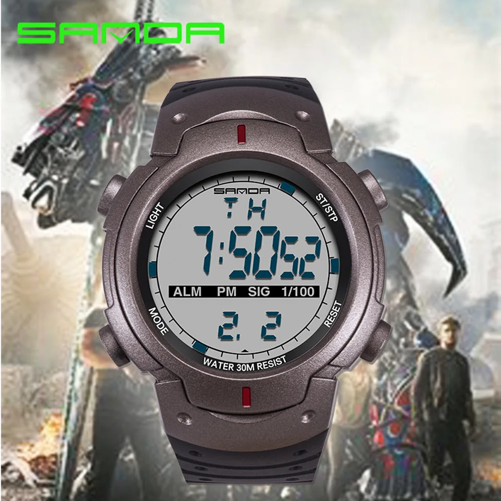 SANDA/ 269 electronic watch student men's watch youth leisure water luminous sports men's watch
SANDA/ 269 electronic watch student men's watch youth leisure water luminous sports men's watch