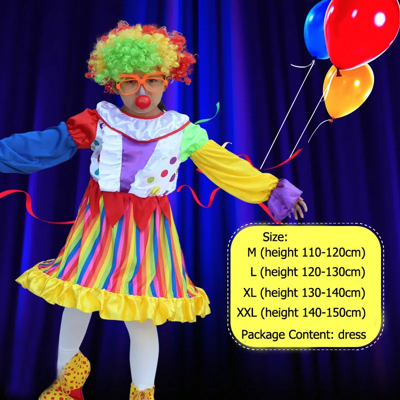 Umorden Halloween Purim Costumes Mom and Girl Circus Clown Costume Mother Daughter Cosplay Long Sleeve Dresses for Women Kids
Umorden Halloween Purim Costumes Mom and Girl Circus Clown Costume Mother Daughter Cosplay Long Sleeve Dresses for Women Kids