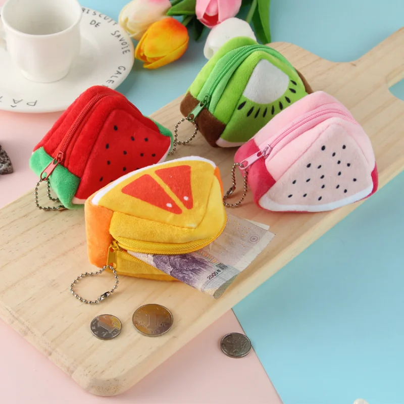 Cute Plush Small Wallet Simulation Fruit Watermelon Orange Pitaya Kiwi Coin Purses for Kids Mini Storage Bag Keychain Ornaments
Cute Plush Small Wallet Simulation Fruit Watermelon Orange Pitaya Kiwi Coin Purses for Kids Mini Storage Bag Keychain Ornaments