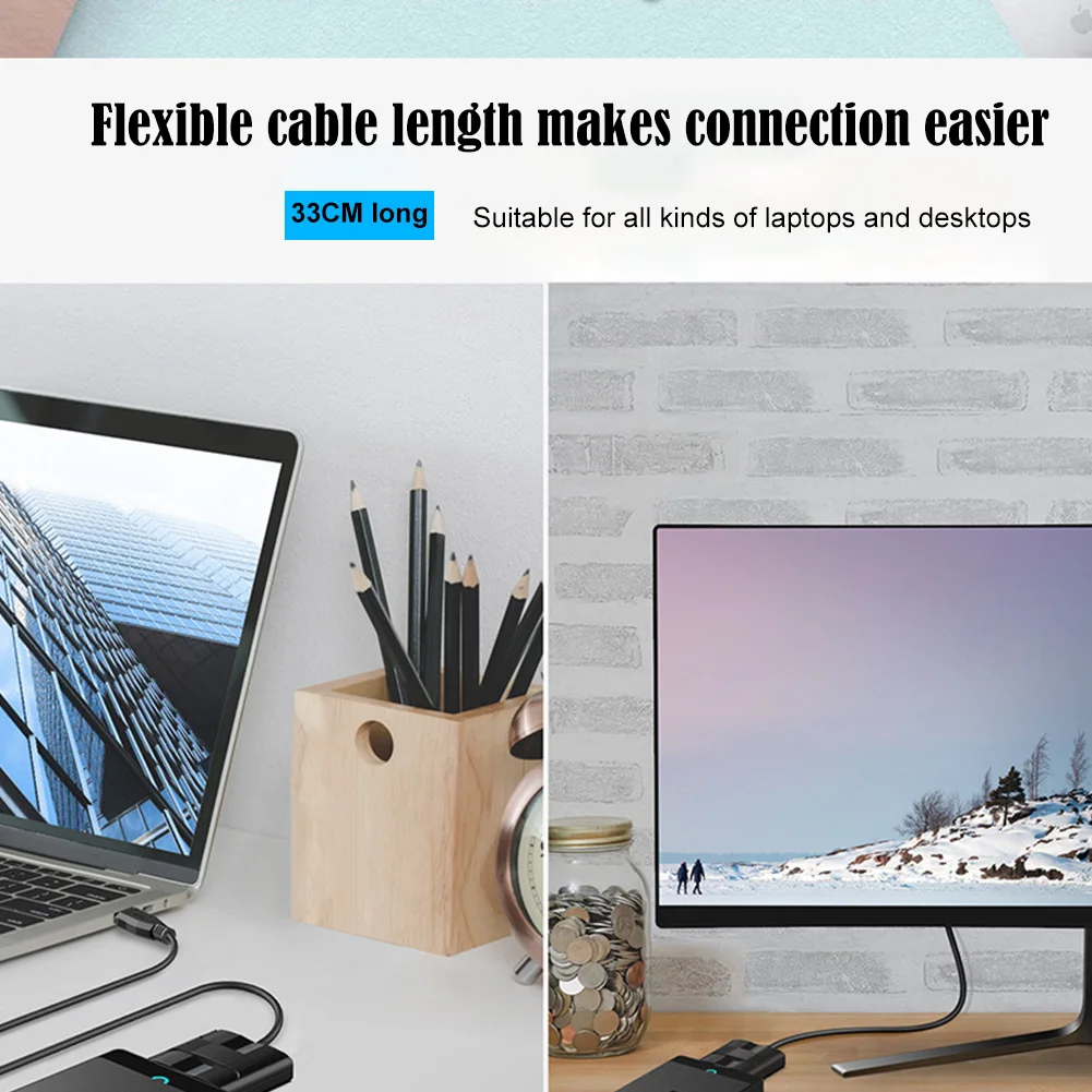 Type-C to SATA USB 3.1 Adapter Computer Cables Connectors SATA USB High Speed for 2.5 inch SSD Hard Drive Cable
Type-C to SATA USB 3.1 Adapter Computer Cables Connectors SATA USB High Speed for 2.5 inch SSD Hard Drive Cable