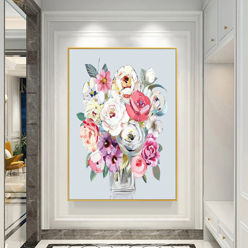 Hand-Painted Pink Peony Flowers Oil Painting on Canvas 3D Abstract Wall Hanging Art for Living Dining Room Home Decor No Framed
Hand-Painted Pink Peony Flowers Oil Painting on Canvas 3D Abstract Wall Hanging Art for Living Dining Room Home Decor No Framed