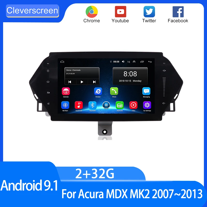 Для Acura MDX MK2 2007 ~ 2013 Android 9,1 оригинальный стиль навигации Автомобильный видео GPS стерео автомобильный мультимедийный GPS аудио Радио стерео
Для Acura MDX MK2 2007 ~ 2013 Android 9,1 оригинальный стиль навигации Автомобильный видео GPS стерео автомобильный мультимедийный GPS аудио Радио стерео