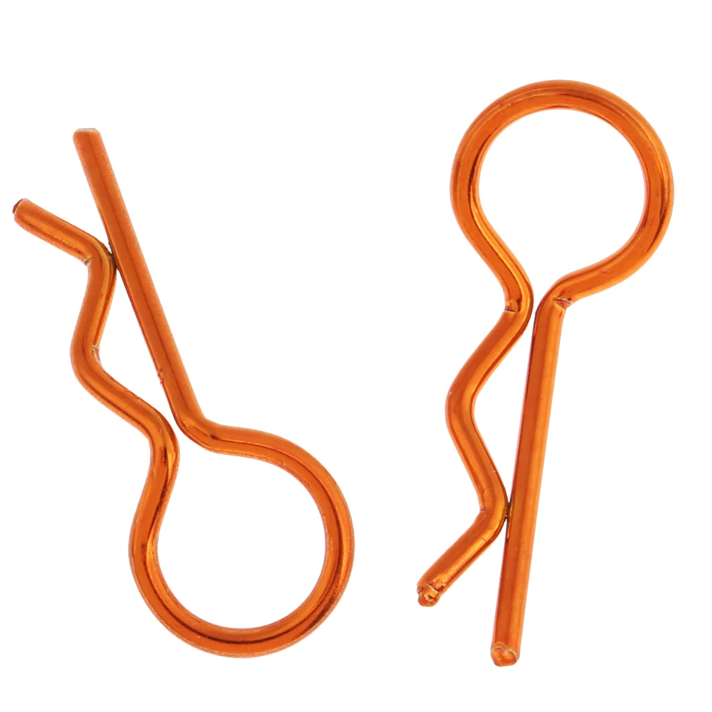 20x Orange Body Clips R Pin Shell for HPI HSP 1/10 1/12 1/18 RC Car DIY
20x Orange Body Clips R Pin Shell for HPI HSP 1/10 1/12 1/18 RC Car DIY