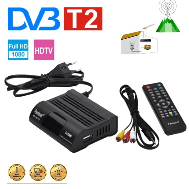 DVB-T2 HEVC 265 Receiver Satellite HD 1080P Wifi Free Digital TV Box HD DVB-T2 Set-top Box Wifi Receiver DVB-T2 Tuner DVB C IPTV
DVB-T2 HEVC 265 Receiver Satellite HD 1080P Wifi Free Digital TV Box HD DVB-T2 Set-top Box Wifi Receiver DVB-T2 Tuner DVB C IPTV