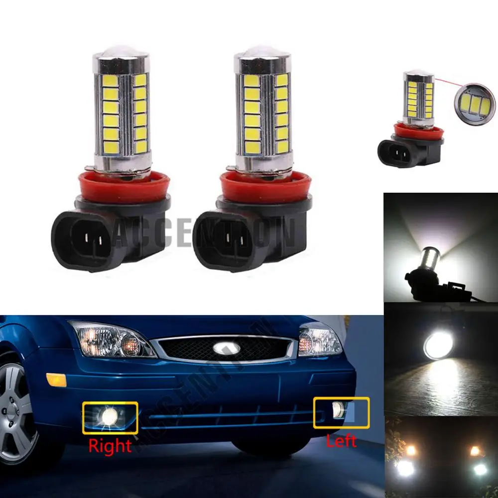 2Pcs LED Light Fog Lamp Bulbs For Ford Focus MK2 For Focus 3 Fusion Fiesta Transit 2001-2015 Car-Styling Front LED Bulbs
2Pcs LED Light Fog Lamp Bulbs For Ford Focus MK2 For Focus 3 Fusion Fiesta Transit 2001-2015 Car-Styling Front LED Bulbs