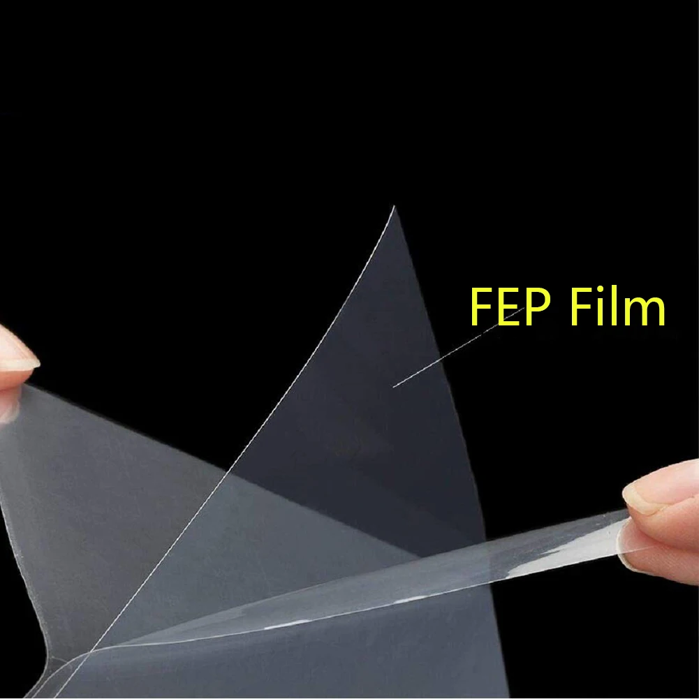 5pcs/lot 280x200x0.15mm FEP Films 0.15mm Thickness for UV DLP LCD SLA Resin 3D Printers Plastic Smooth Surface
5pcs/lot 280x200x0.15mm FEP Films 0.15mm Thickness for UV DLP LCD SLA Resin 3D Printers Plastic Smooth Surface