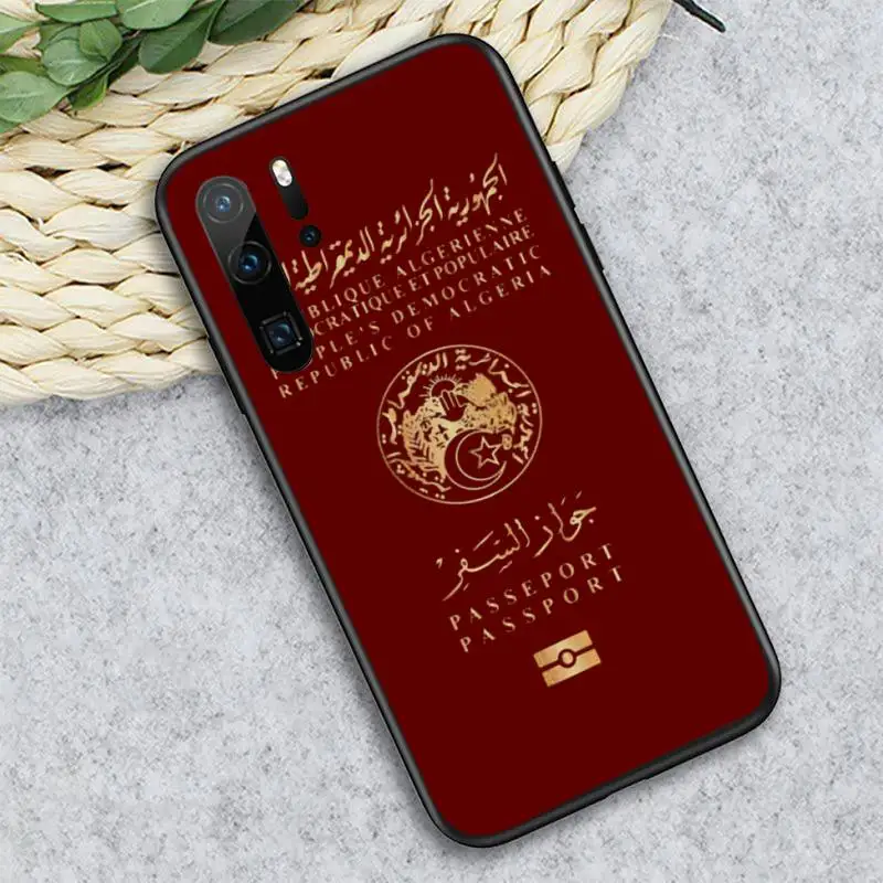 Algerian Algeria Passport pattern Phone Case For Huawei honor Mate P 10 20 30 40 i 9 8 pro x Lite smart 2019 nova 5t
Algerian Algeria Passport pattern Phone Case For Huawei honor Mate P 10 20 30 40 i 9 8 pro x Lite smart 2019 nova 5t