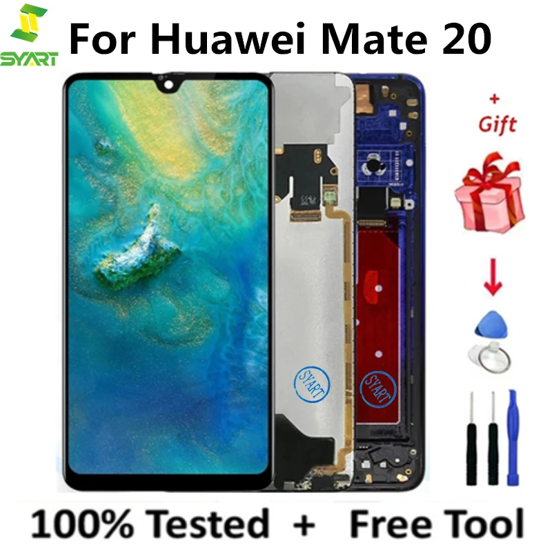 ЖК-экран для Huawei Mate 20, ЖК-экран с сенсорным экраном и дигитайзером в сборе, Замена ЖК-экрана для Huawei Mate 20 
ЖК-экран для Huawei Mate 20, ЖК-экран с сенсорным экраном и дигитайзером в сборе, Замена ЖК-экрана для Huawei Mate 20