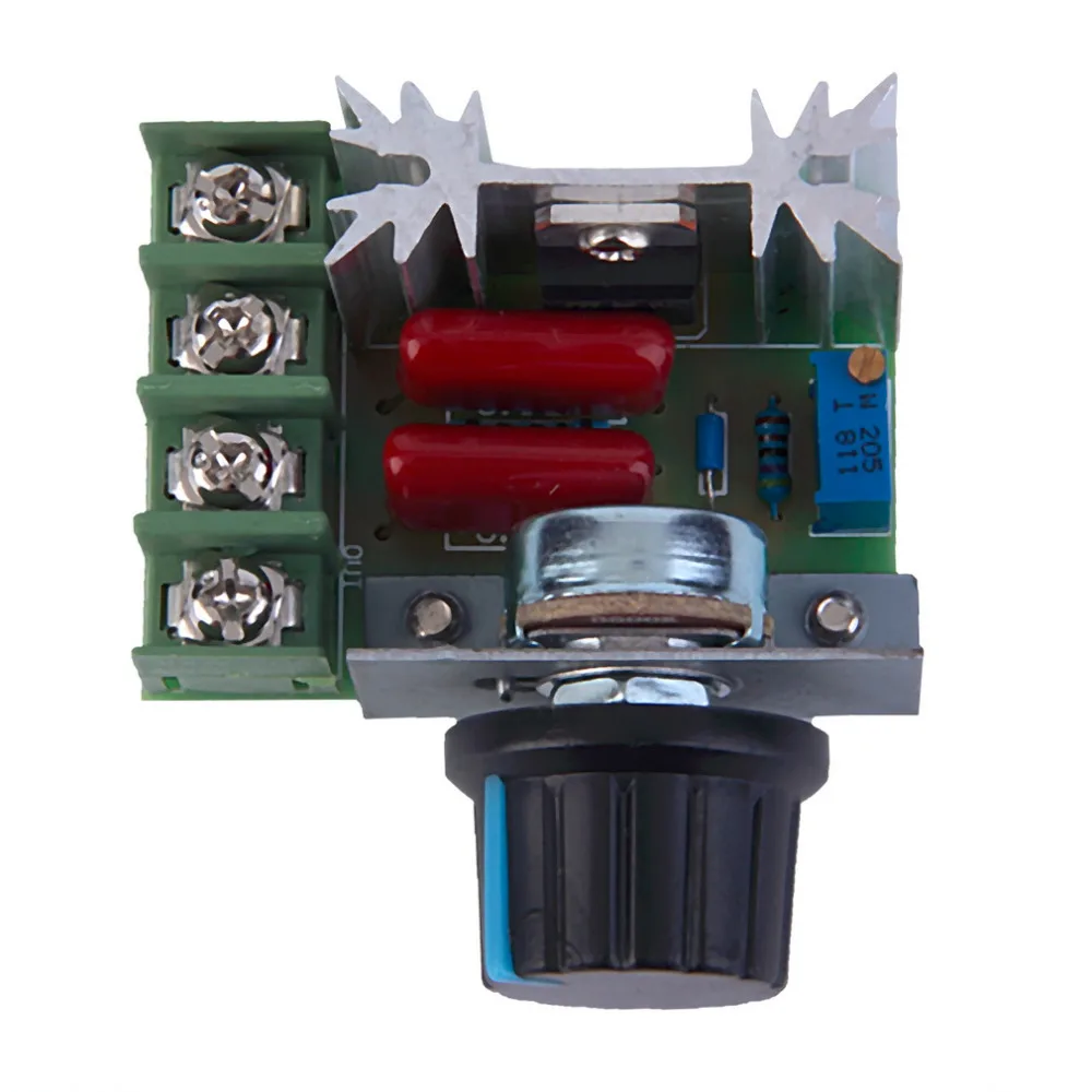 2000W AC 220V SCR Adjustable Voltage Regulator Step-down Power Supply Module SCR electronic voltage regulator speed controller
2000W AC 220V SCR Adjustable Voltage Regulator Step-down Power Supply Module SCR electronic voltage regulator speed controller
