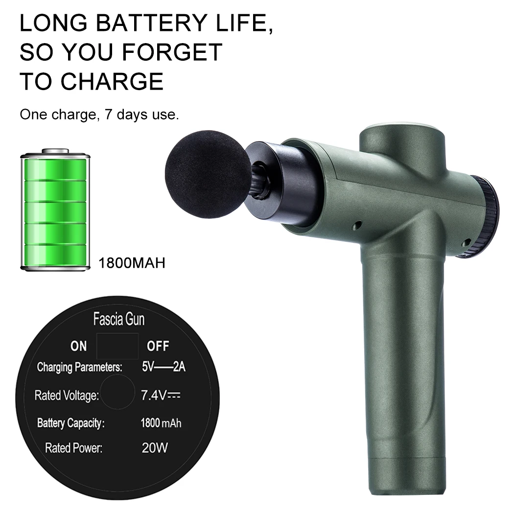 Лидер продаж, 8 массажных головок для глубокого расслабления мышц тела, Вибрационный Массажный пистолет Fascia 
Лидер продаж, 8 массажных головок для глубокого расслабления мышц тела, Вибрационный Массажный пистолет Fascia