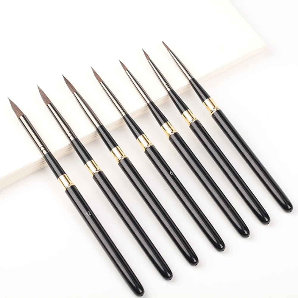 1 шт., съемная кисть для рисования беличьей шерсти 
1 шт., съемная кисть для рисования беличьей шерсти