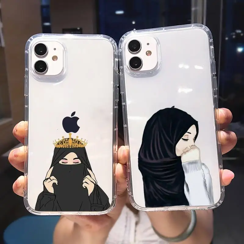 Muslim Islamic Arabic Gril Eyes Phone Case Transparent for iPhone 6 7 8 11 12 s mini pro X XS XR MAX Plus cover funda shell
Muslim Islamic Arabic Gril Eyes Phone Case Transparent for iPhone 6 7 8 11 12 s mini pro X XS XR MAX Plus cover funda shell