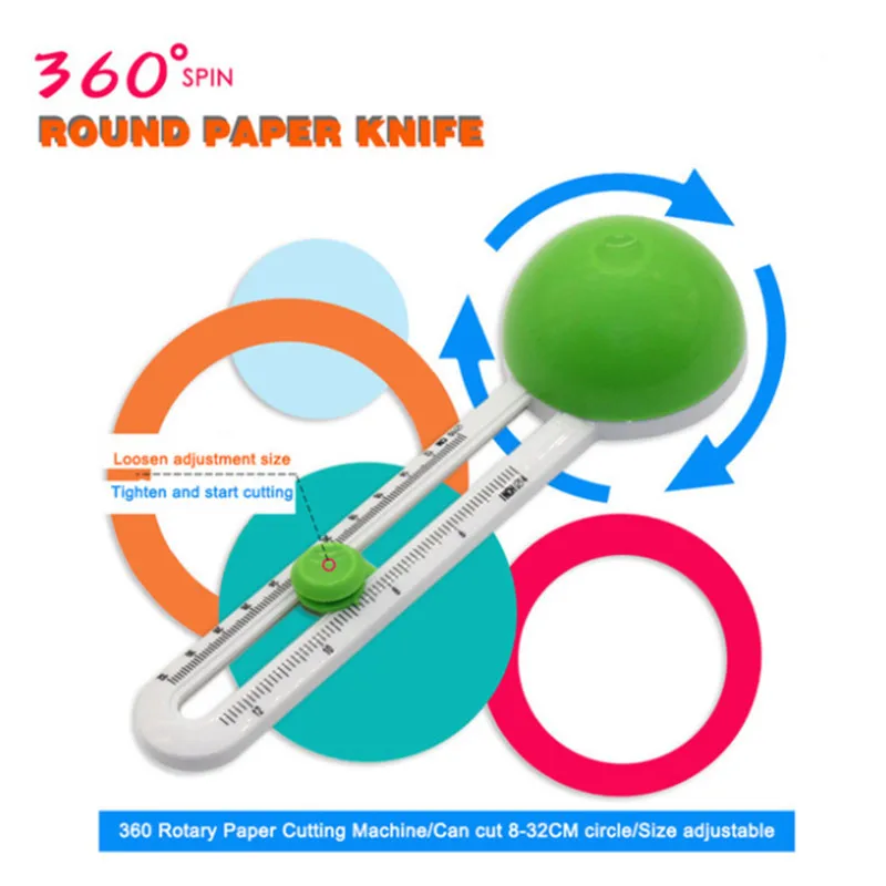 Circle Cutter Round Cutting Knife Patchwork Compass Circle Scrapbooking Cards Cutters Round Paper-Cutting DIY Tool Accessories
Circle Cutter Round Cutting Knife Patchwork Compass Circle Scrapbooking Cards Cutters Round Paper-Cutting DIY Tool Accessories