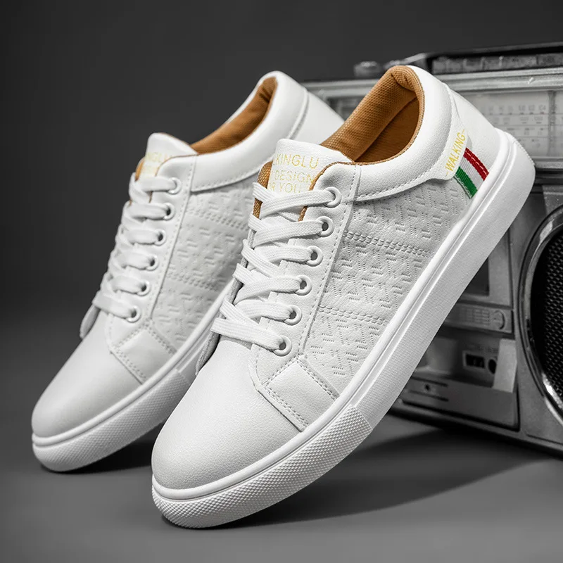 Summer autumn Fashion Men's Casual Shoes Soft Breathable Comfortable small white shoes New wear - resistant men's shoes 2021
Summer autumn Fashion Men's Casual Shoes Soft Breathable Comfortable small white shoes New wear - resistant men's shoes 2021