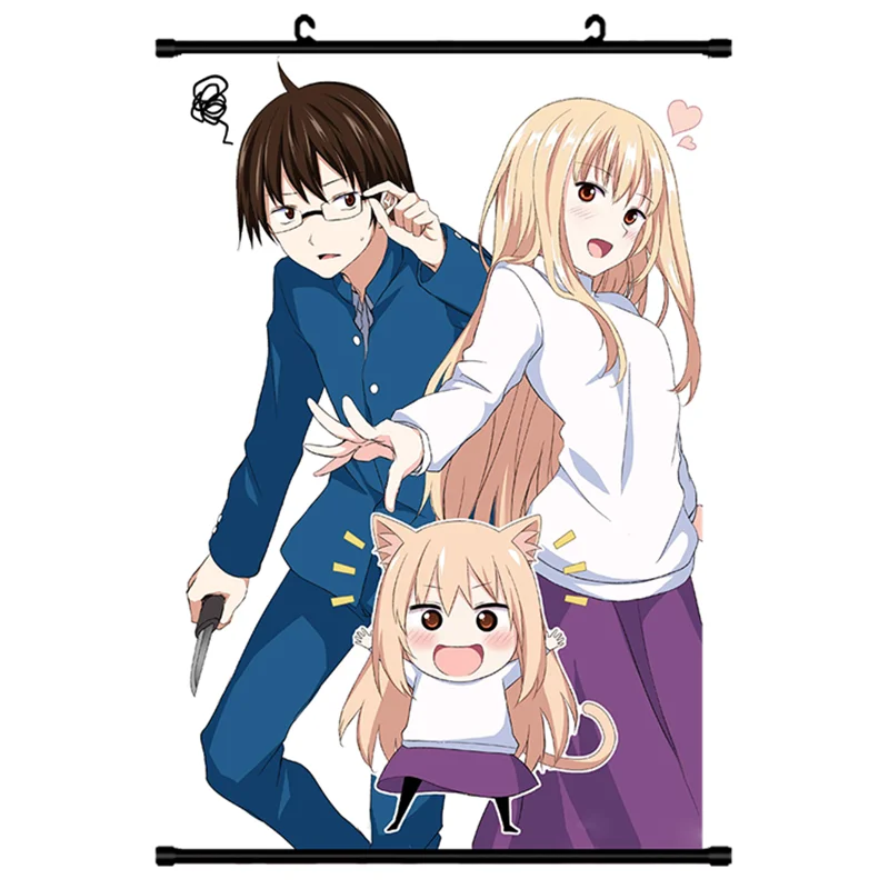 Coscase Anime Decorative Pictures Himouto! Umaru-chan Motoba Kirie Tachibana Sylphynford Umaru Home Decor Wall Scroll Poster
Coscase Anime Decorative Pictures Himouto! Umaru-chan Motoba Kirie Tachibana Sylphynford Umaru Home Decor Wall Scroll Poster