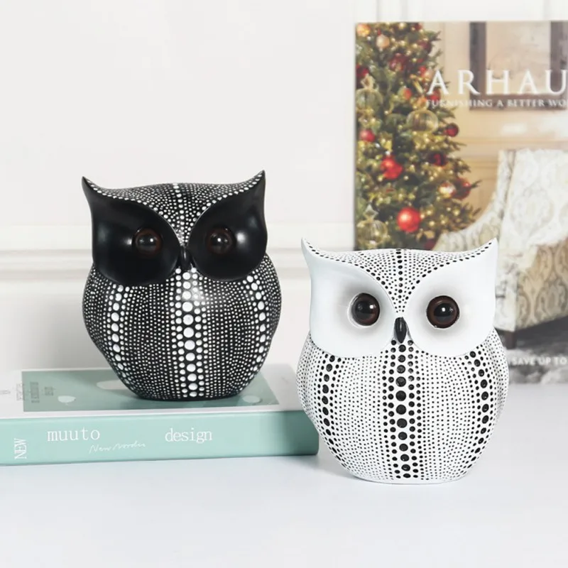 Creative Animal Sculptures Cute Owl Sculpture Decorations Suitable For Bedroom Living Room Office Table Decoration Art Crafts
Creative Animal Sculptures Cute Owl Sculpture Decorations Suitable For Bedroom Living Room Office Table Decoration Art Crafts
