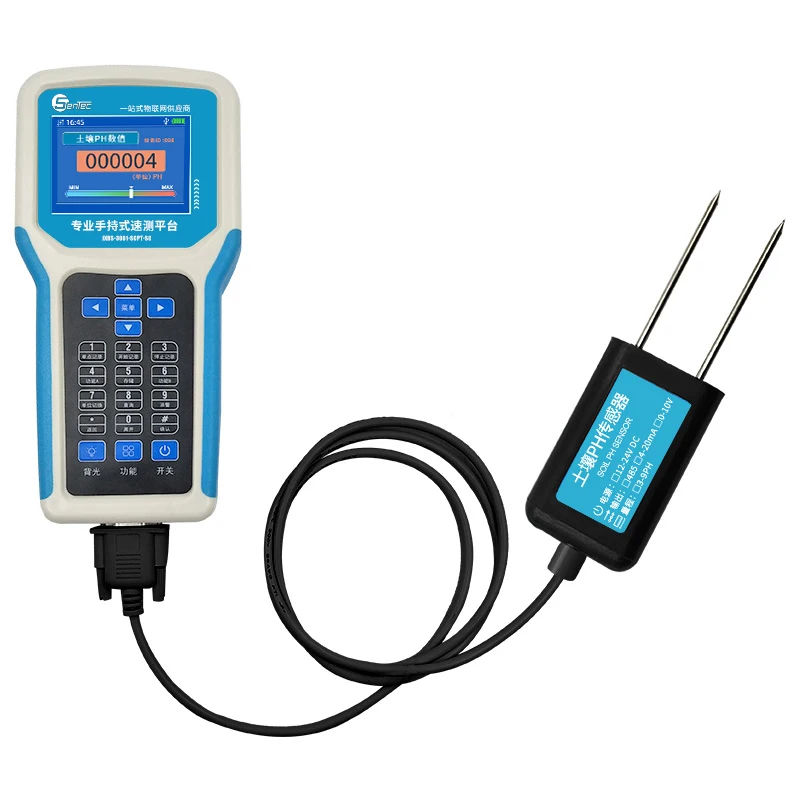 SEM2260 Portable soil moisture temperature detector PH NPK sensor meter analyzer
SEM2260 Portable soil moisture temperature detector PH NPK sensor meter analyzer