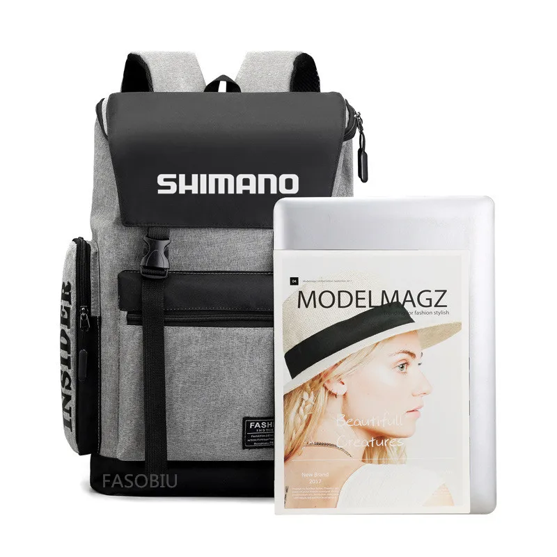 Shimano Fishing Backpack Autumn Male Outdoor Sports Breathable Wear-resistant Waterproof Fishing Backpack Simple Travel Backpack
Shimano Fishing Backpack Autumn Male Outdoor Sports Breathable Wear-resistant Waterproof Fishing Backpack Simple Travel Backpack