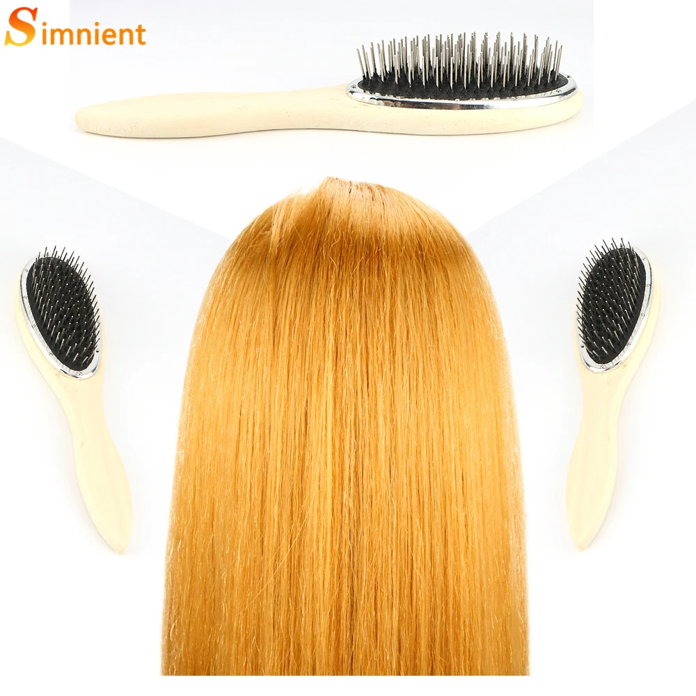 1 Pc Plastic Wood Steel Tooth Comb Wig Hair Brush Anti-Static For Mannequin Head Combs Hairdressing Tool Top Quality
1 Pc Plastic Wood Steel Tooth Comb Wig Hair Brush Anti-Static For Mannequin Head Combs Hairdressing Tool Top Quality