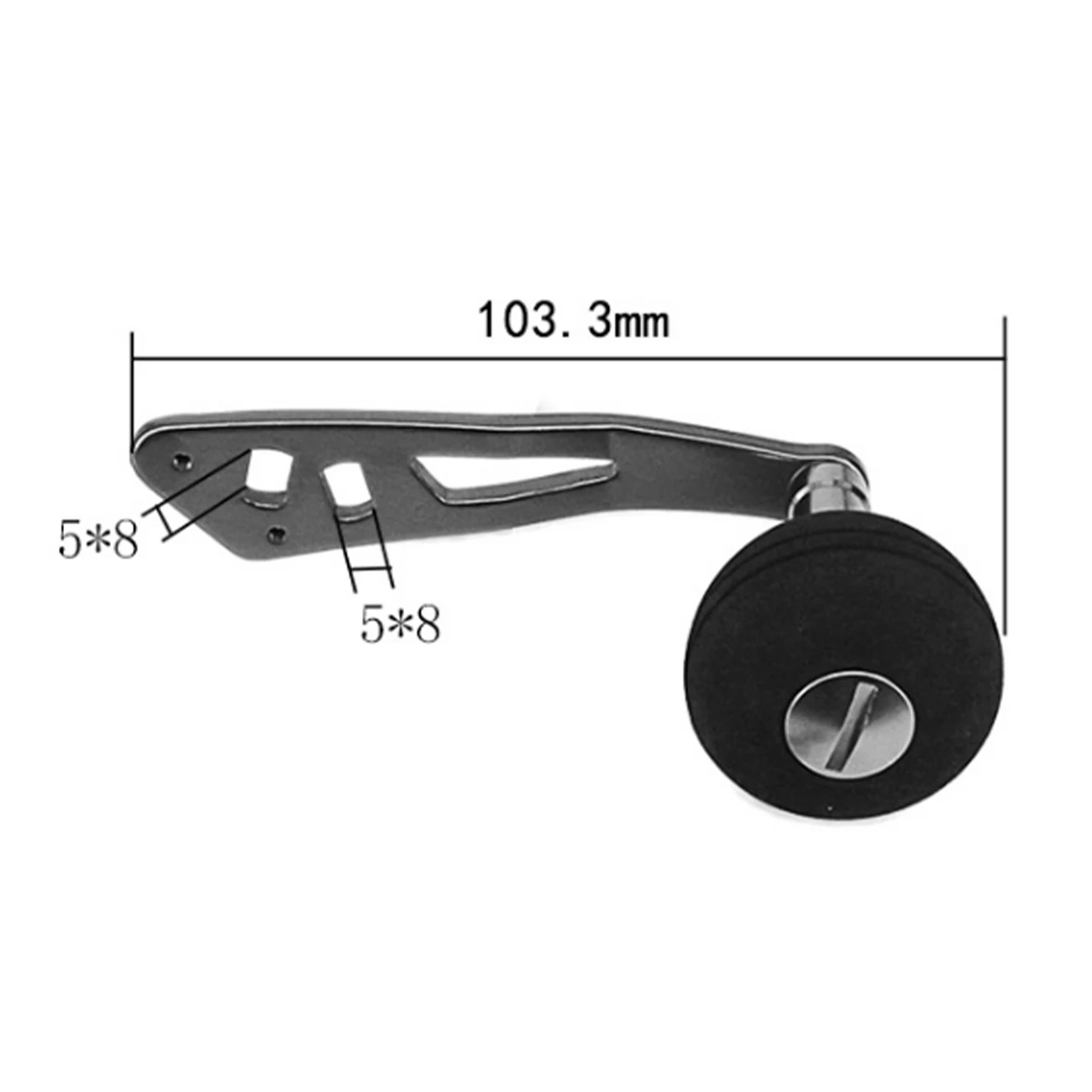 EVA oval grip single rocker arm full metal personalized universal fishing reel modification accessories Fishing Gear
EVA oval grip single rocker arm full metal personalized universal fishing reel modification accessories Fishing Gear