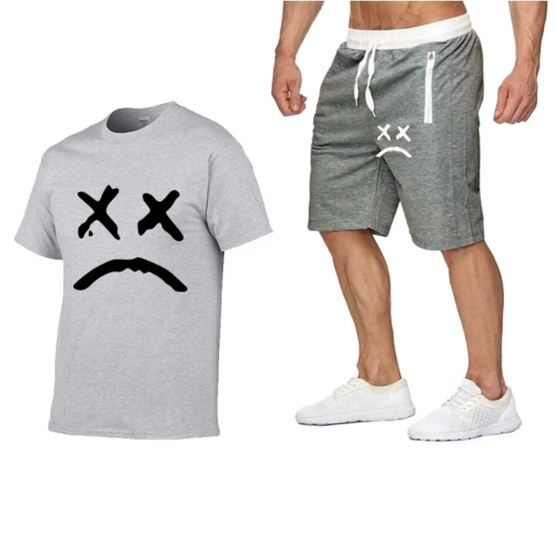 Funny Printed Track suit men's suit sweatshirt pants summer men's short fashion t-shirt shorts casual suit sportswear clothing
Funny Printed Track suit men's suit sweatshirt pants summer men's short fashion t-shirt shorts casual suit sportswear clothing