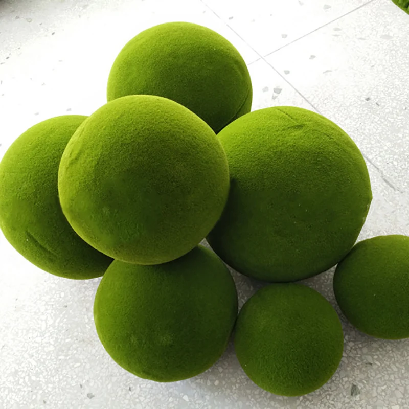 Simulation Moss Plant Smooth Ball Photo Props Wedding Party Decoration Window Display Ornaments
Simulation Moss Plant Smooth Ball Photo Props Wedding Party Decoration Window Display Ornaments
