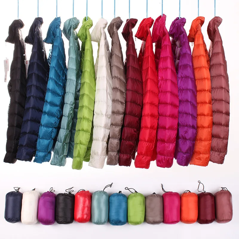 Winter women's ultra-light down jacket white duck down hooded jacket long-sleeved warm jacket Parker coat female portable jacket
Winter women's ultra-light down jacket white duck down hooded jacket long-sleeved warm jacket Parker coat female portable jacket