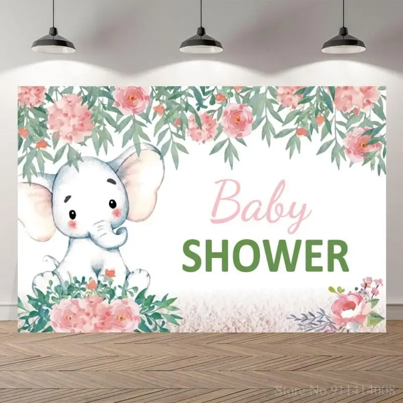 Flowers Tassel Cartoon Elephant Baby Shower Backdrop Photographic Newborn Baby 1st Birthday Family Home Decor Background Poster
Flowers Tassel Cartoon Elephant Baby Shower Backdrop Photographic Newborn Baby 1st Birthday Family Home Decor Background Poster