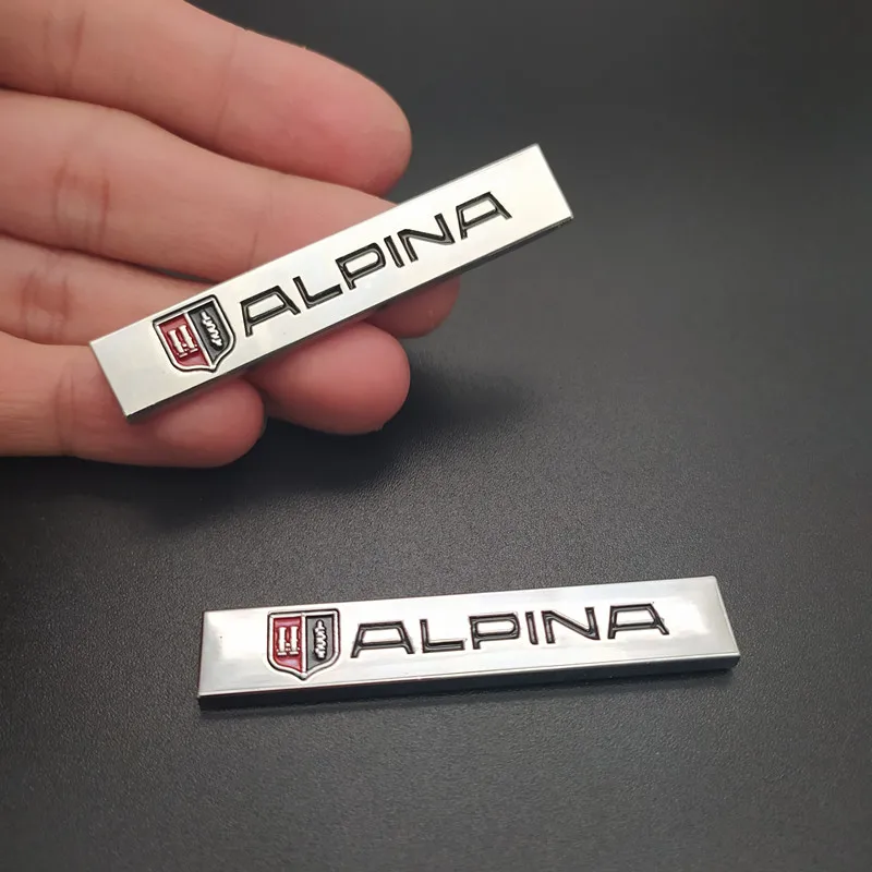 Автомобильный Стайлинг 3D металлическая эмблема ALPINA наклейка на багажник для BMW