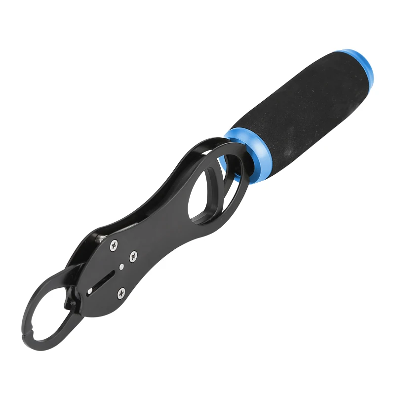 High Quality 15kg Fish Lip Grip Grabber Stainless Steel Portable Fishing Gripper Fishing Pliers Fishing Tool Tackles