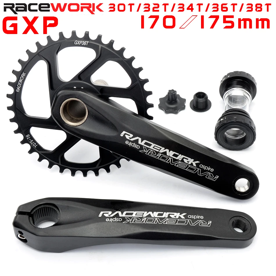 GXP Bicycle crank with bottom bracket 170/175mm Mountain bike sprocket 30T/32T/34T/36T/38T for SRAM bicycle cha
GXP Bicycle crank with bottom bracket 170/175mm Mountain bike sprocket 30T/32T/34T/36T/38T for SRAM bicycle cha