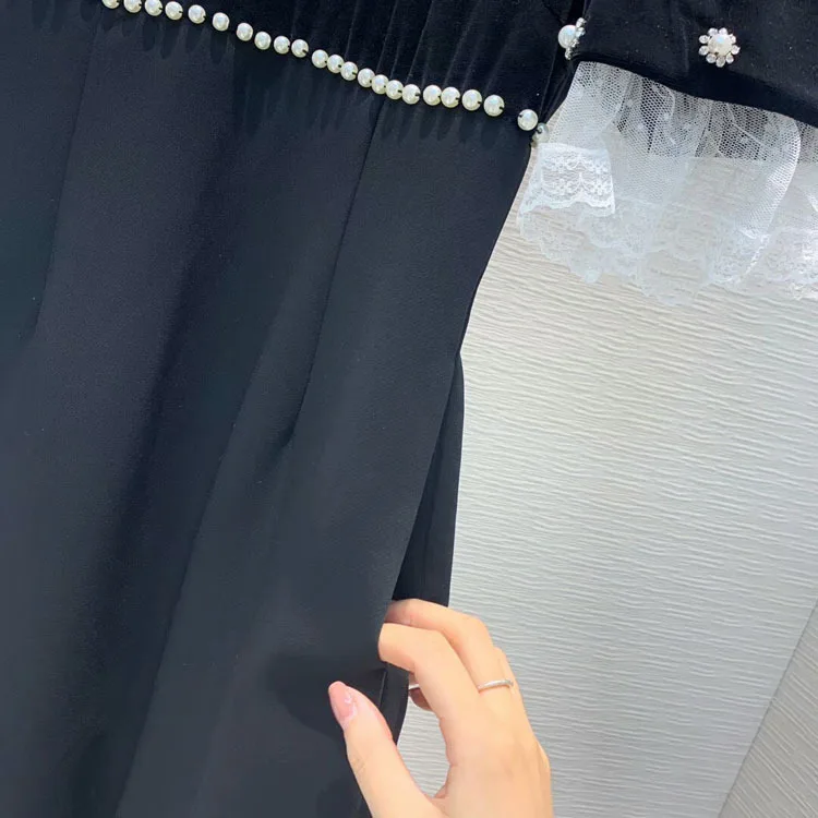 2020 New Style Sweet A-Line Patchwork Omighty Dress Elegant with White Lace for Lady Free Shipping
2020 New Style Sweet A-Line Patchwork Omighty Dress Elegant with White Lace for Lady Free Shipping