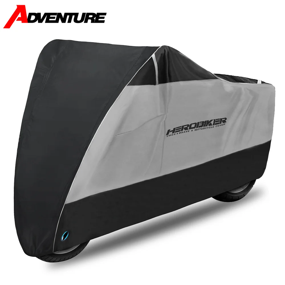 Waterproof Motorcycle Cover Universal Outdoor Motorcycle Protective Cover UV Scooter All Season Bike Rain Dustproof Cover
Waterproof Motorcycle Cover Universal Outdoor Motorcycle Protective Cover UV Scooter All Season Bike Rain Dustproof Cover