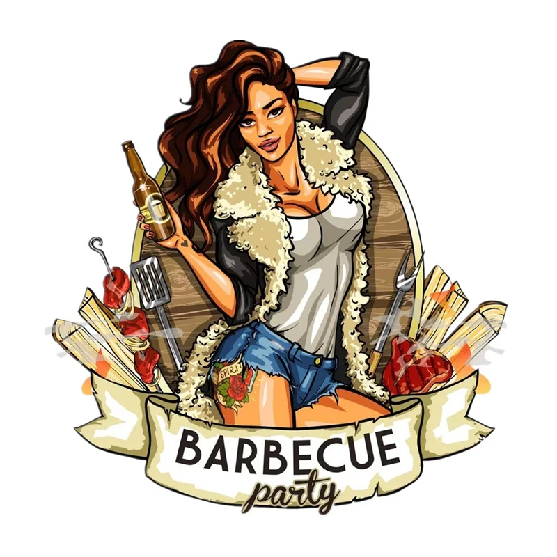 camp Barbecue party pretty girl car sticker PVC colorful Decals Waterproof sticker on Car Body Rear Window Refrigerator Wall
camp Barbecue party pretty girl car sticker PVC colorful Decals Waterproof sticker on Car Body Rear Window Refrigerator Wall