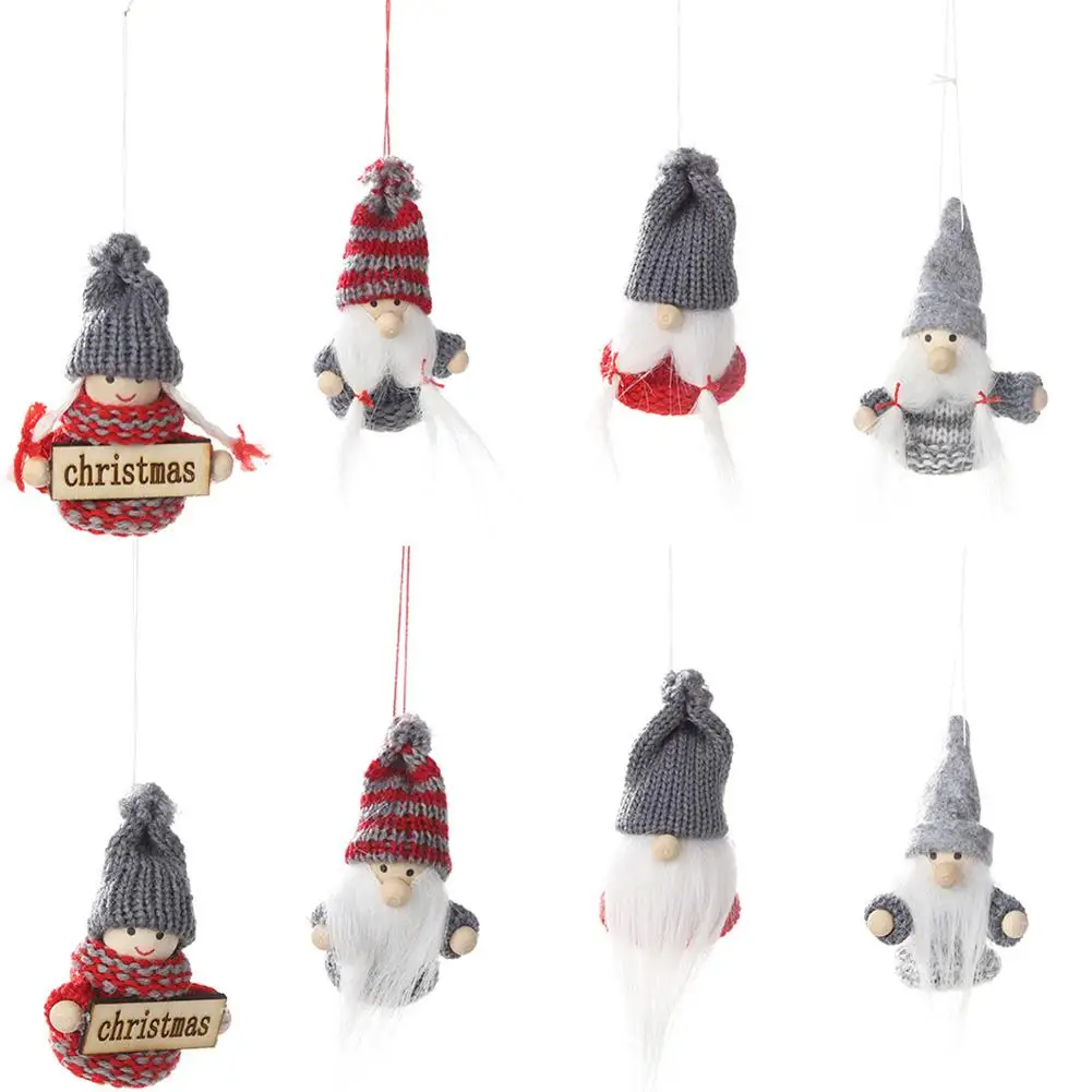 Christmas Decoration Knitted Pendant Faceless Doll Pendant Santa Claus Ornament Window Christmas Tree Decoration Supplies
Christmas Decoration Knitted Pendant Faceless Doll Pendant Santa Claus Ornament Window Christmas Tree Decoration Supplies